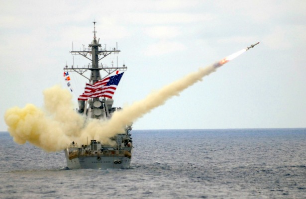 Guided missile destroyer USS Donald Cook (DDG 75) is launching a Harpoon anti-ship missile during an exercise. File photo: U.S. Navy / Mass Communication Specialist Seaman Patrick Grieco