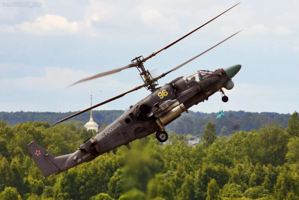 The KA-52 "ALLIGATOR" is sometimes called the world's best attack helicopter but has met its match in the Swedish RBS 70. Photo: Russian Ministry of Defense